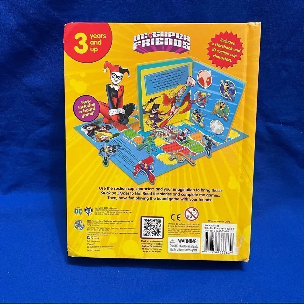 DC Super Friends Stuck on Stories book